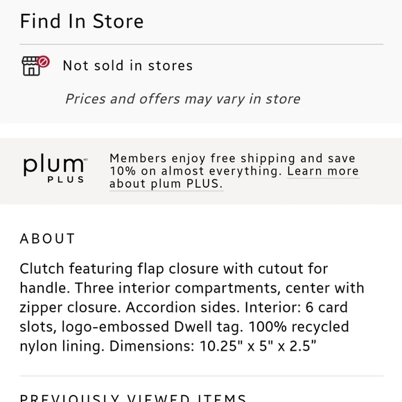 SOLD Matt and Nat clutch - Picture 3 of 6